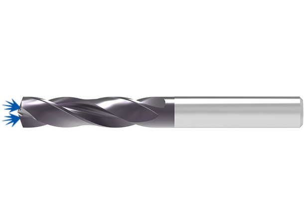 Ceratizit W0177 Universalbor HM 3 x dia med innv kjøling 