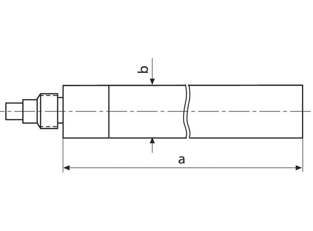 Mahr 4190092  44Av forlenger 150 mm For innvendig 3 pkt mikrometer 20-30 mm 