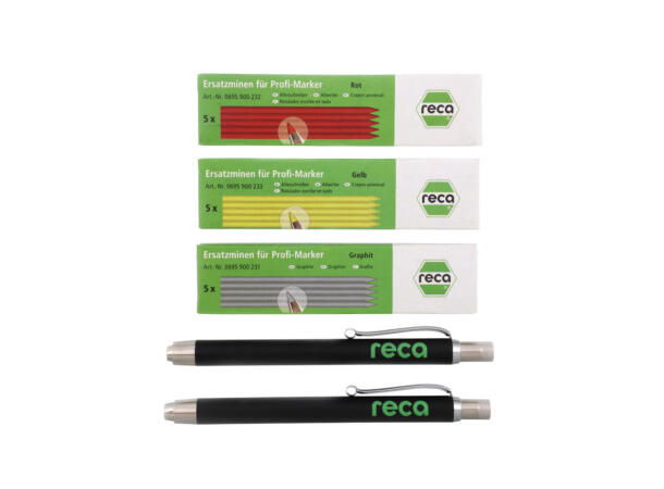 RECA MERKEBLYANT SETT MED 2 BLYANTER 3PK MED BLY 