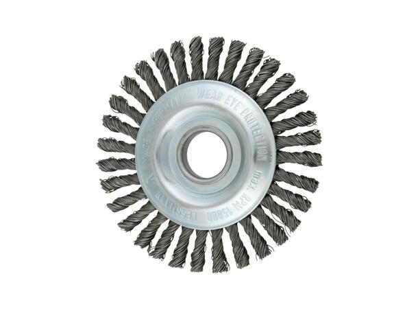 RECA SIRKULÆRBØRSTE STÅL FLETTET 125 mm FLEX B22,2 