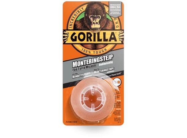 GORILLA TAPE MONTERING HEAVY DUTY MOUNTING TAPE 