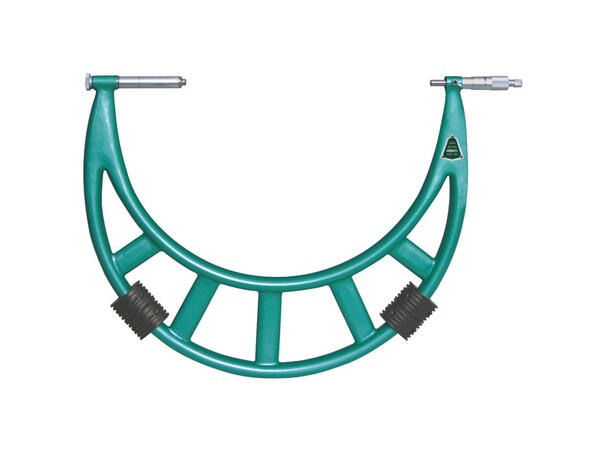 Insize 3205-500  Mikrometer 400-500mm Utvendig mikrometer m/forlenger"hylse" 