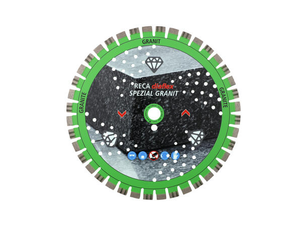 RECA DIAMANTSKIVE GRANITT DIAFLEX PREMIUM S-12mm 