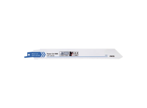 RECA BAJONETTSAGBLAD POWERCUT 3PK CARBIDE 8 TPI 