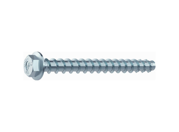 RECA BETONGSKRUE M10 25PK 10X120 SEKSKANT MED FLENS 