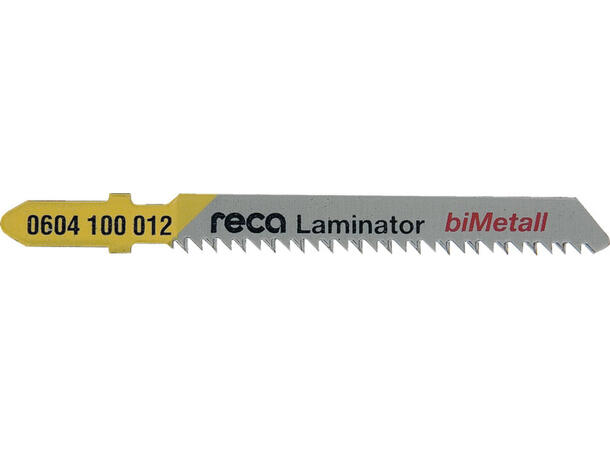 RECA STIKKSAGBLAD LAMINATOR  10PK BIMETALL 60/80 1,9TP 