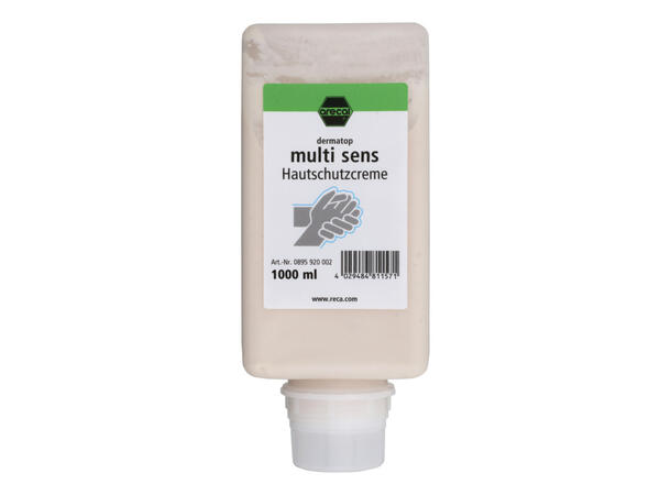 RECA SÅPE LOTION DERMATOP 1000 ML KREM TIL Å BESKYTTE HENDER 