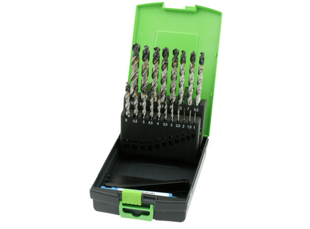 RECA BORKASSETT EVO 1-10MM 28 BOR HSS-O EVO OPP TIL 1000 N / MM 