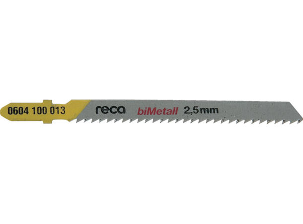 RECA STIKKSAGBLAD BIMETALL 2,5MM 10PK 75/100 2,5TP 