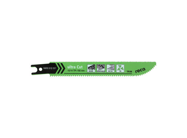 RECA BAJONETTSAGBLAD 10/14TPI 5PK ULTRACUT 