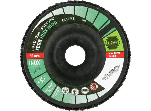 RECA LAMELLSKIVE KOMBI 125X22,23 FLAPDISK 