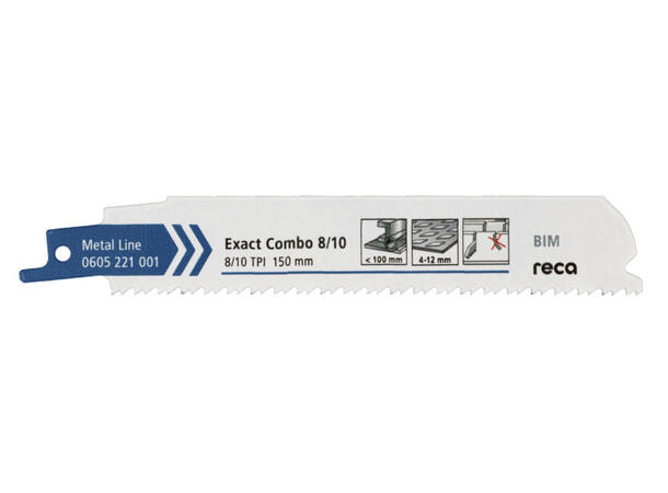 RECA BAJONETTSAGBLAD 10PK 150 8-10TPI ROBUSTCOMBO 