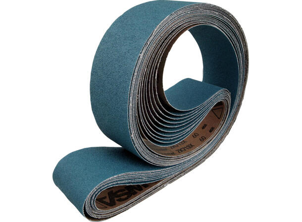 RECA SLIPEBÅND 75X2000 10PK K 80 ZIRCON 