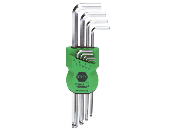 RECA UNBRAKO SETT HEX 9 DELER 9 DELER BALL END 1,5-10 MM 