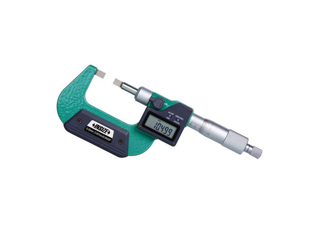 Insize 3532-25A Spormikrometer 0-25 mm Digitalt , Type A 