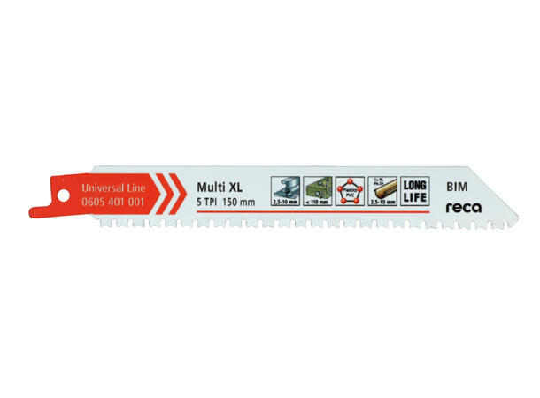 RECA BAJONETTSAGBLAD MULTI XL 10PK 5TPI 150MM 5TPI M-TANNING 
