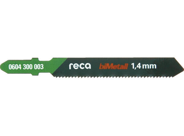 RECA STIKKSAGBLAD BIMETALL 1,4MM 10PK 55/83 1,4TP 