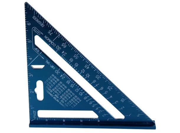 EMPIRE VINKEL 180MM ALU BLÅ ELOKSERT 