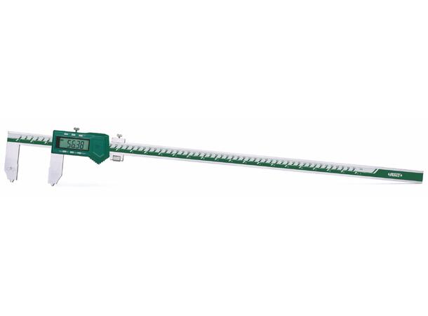 Insize 1179-600  10-600 mm dig skyvelære For måling av RTJ/BX spor 23° 