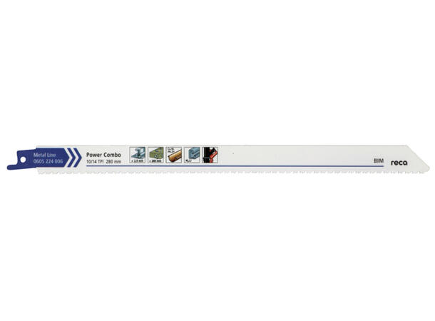 RECA BAJONETTSAGBLAD 228 10/14TPI 10PK POWERCOMBO 
