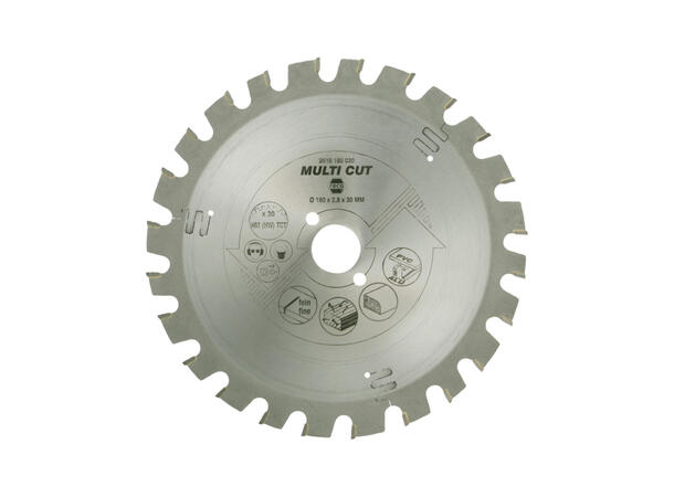 RECA SIRKELSAGBLAD MULTICUT 165 mm MULTICUT CARBIDE 165X2,8X30 Z24 