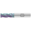 Ceratizit 50121 3skj alu - 10,0 mm Pinnefres HSS, lang, belagt
