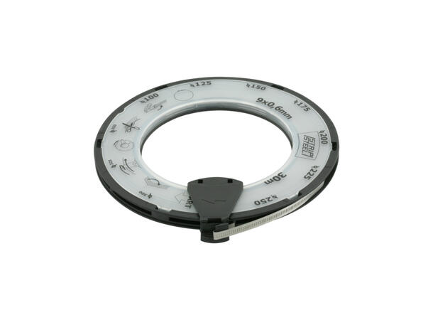 RECA SLANGEKLEMME BÅND A2 RULL 30M RUSTFRI A2 9MM BREDDE 