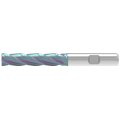 Ceratizit 54019 4skj slett - 8,0 mm Pinnefres, HSS, lang, belagt