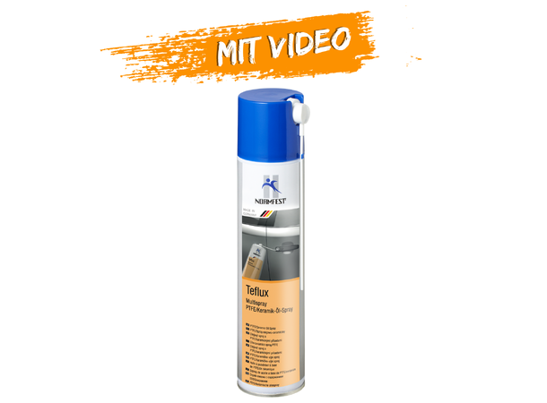 Norm TEFLUX - PTFE/CERAMIC OIL SPRAY 400ML Smøremiddel med PTFE -12 