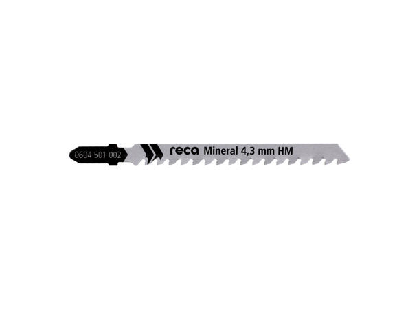 RECA STIKKSAGBLAD HM CARBIDE 4.3MM 5PK L75/100 TPI 4.3 