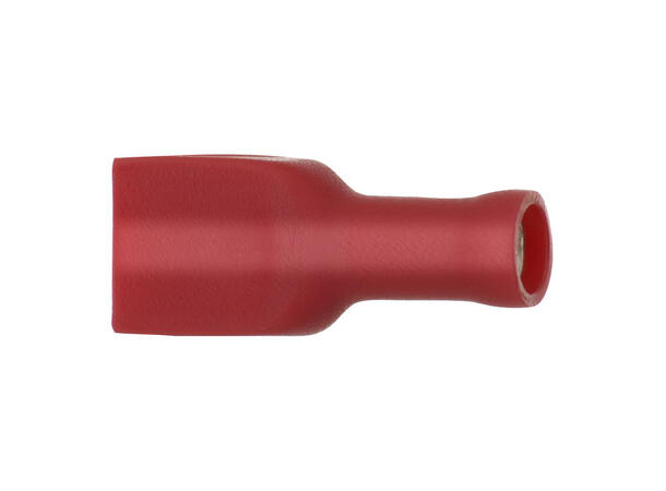 RECA KABELSKO HUNN FI 6,3x0,8mm rød A100 