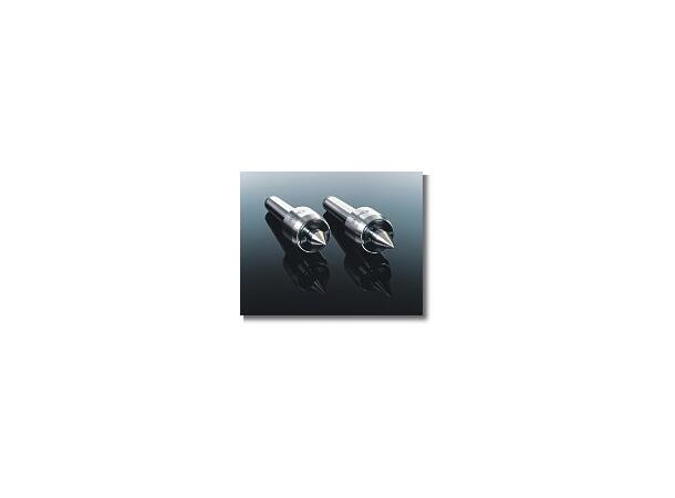 Bruckner 5005A roterende senterspiss Mk5 med gjenger, 60° - runout 5my, type S 