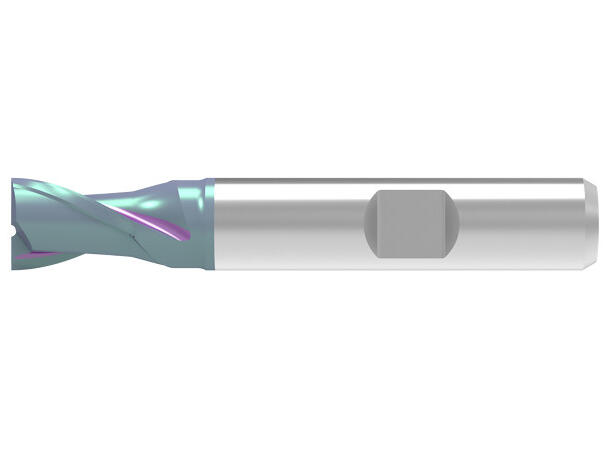 Ceratizit 54025 - 5,0 mm 2skj slett Pinnefres, HSS, belagt 