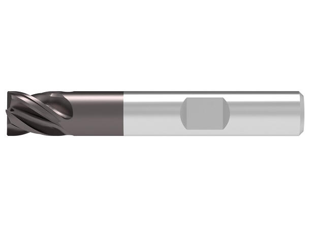 Ceratizit 54071 Kort - 10,0 mm 4skj HM Pinnefres, belagt, universal , kort 