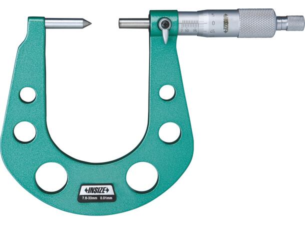 Insize 3288-50A mikrometer 25 - 50 mm For måling av bremseskiver 