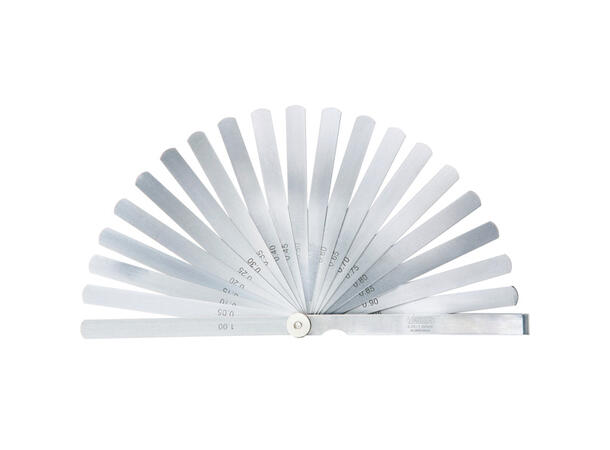 Insize 4605-132 bladsøker 0,05-1,00 mm Sett av 13 blader L= 300 mm 