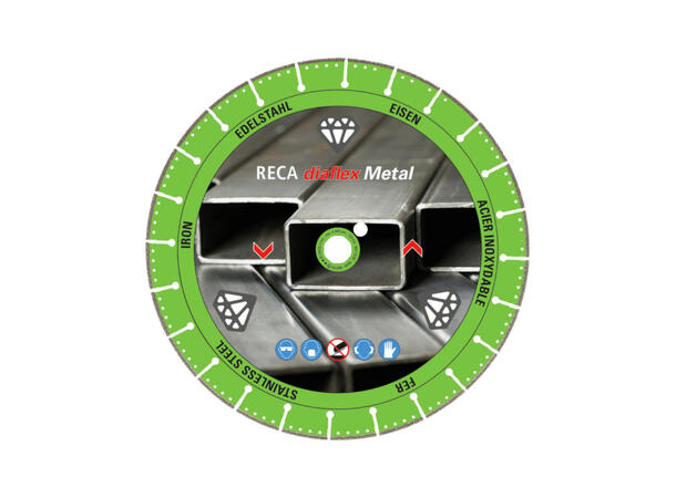 RECA DIAMANTSKIVE METALL DIAFLEX 