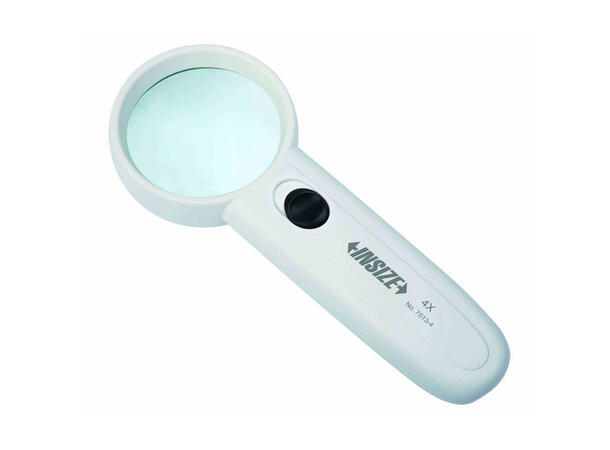 Insize 7513-4 Magnifier med lys Forstørrelse 4X linse= ø50mm L 145/ H 90 