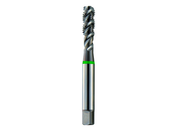 Yamawa AL+SP Gjengetapp Spiral M 3 DIN371 gjengetapp HSSE,grønn ring spiral 