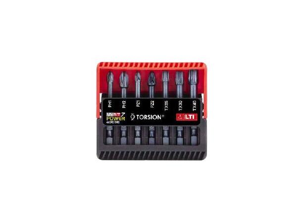 LTI-BITSSETT 7 POWER TORSION PH PZ TX 50MM PH1 2 PZ1 2 TX25 30 40 