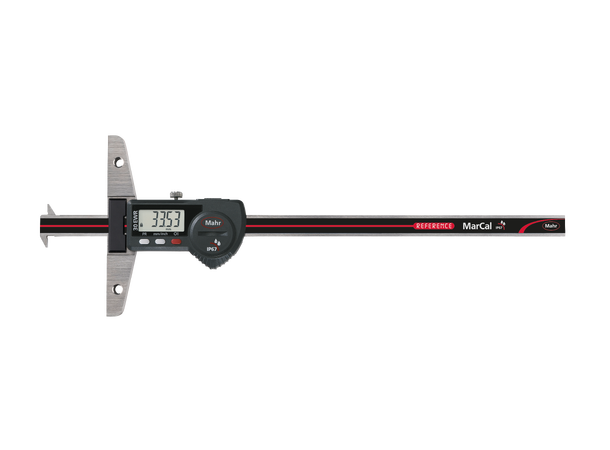 Mahr 4126525KAL 30EWR-D 0-200 mm IP67 Digitalt dybdeskyvelære, dobbelkrok 