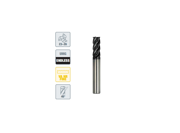 OSAWA MEF901 - ø 14,0 mm Hardmetallfres Skrubb, belagt, INOX 