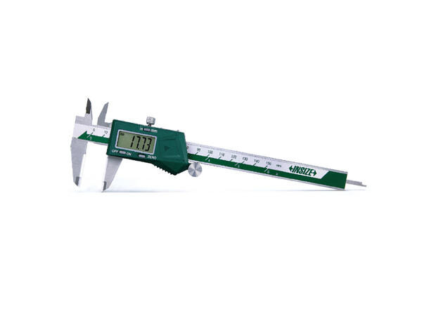 Insize 1193-200W Digital skyvelære 0-200 Med keramisk kjeft 