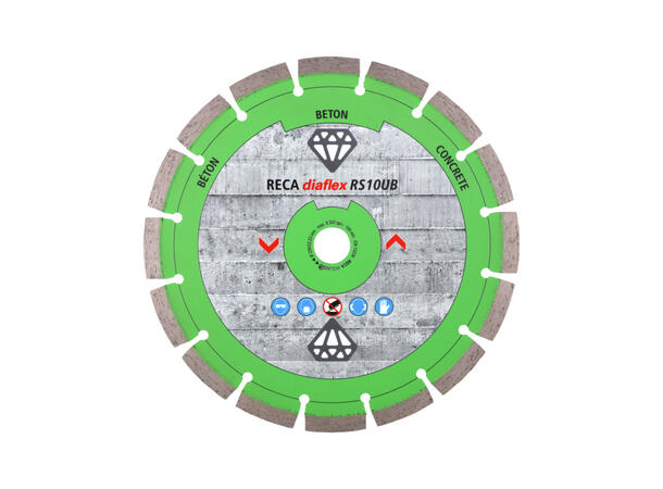 RECA DIAMANTSKIVE RS10UB 1 PK DIAFLEX Universal 