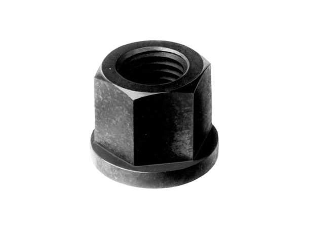 AMF sekskantmutter med krave - M16 DiN 6331, 1,5 d høy, M klasse 10 