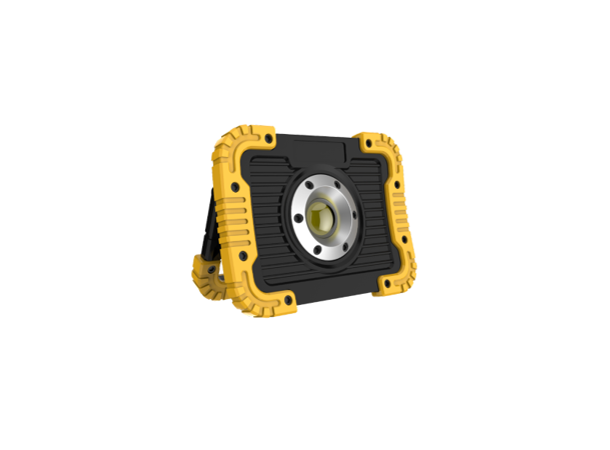 10W COB LED oppladbart arbeidslys 1200 Lumen 