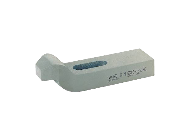 AMF klemjern vinkel, for M36-42 bolt Spor 43 mm, B 100 mm, L 400 mm, H 60 mm 
