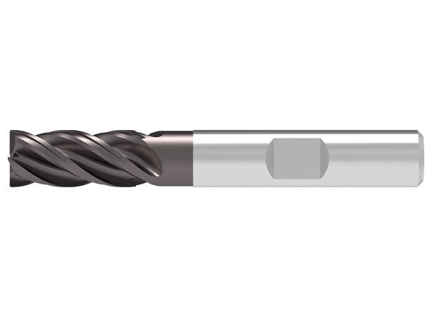 Ceratizit 54071 - 5,0 mm 4skj HM Uni Pinnefres, HM, belagt 