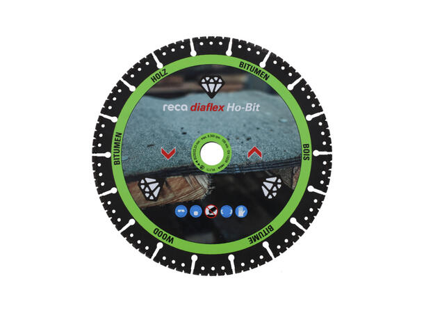 RECA DIAMANTSKIVE HO-BIT UNIVERSAL FOR TRE OG SPIKER 