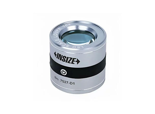 Insize 7527-D2 Measuring Magnifier 10X Base with scale 0.1 0.5 -5-10mm Dia 30mm 